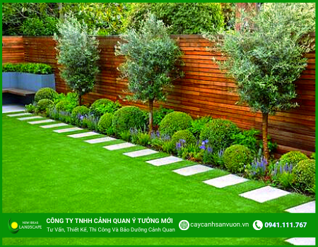 BỐ TRÍ CÂY CẢNH SÂN VƯỜN MỚI LẠ ĐỘC ĐÁO