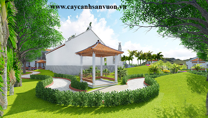 cảnh quan sân vườn