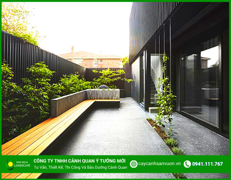 THIẾT KẾ SÂN VƯỜN NHỎ SAU NHÀ ĐẦY LÝ TƯỞNG
