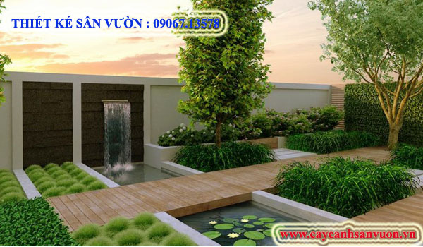 Thiết kế sân vườn 1