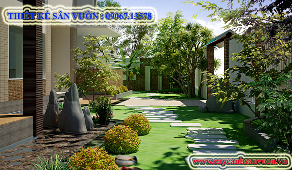 Thiết kế sân vườn 5